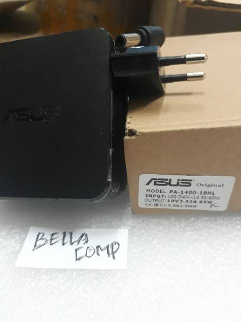 Adaptor Charger Asus X452C, A450C, X402C, X302U A550C, A455L, X52F, A450L 19V 3.42A Original