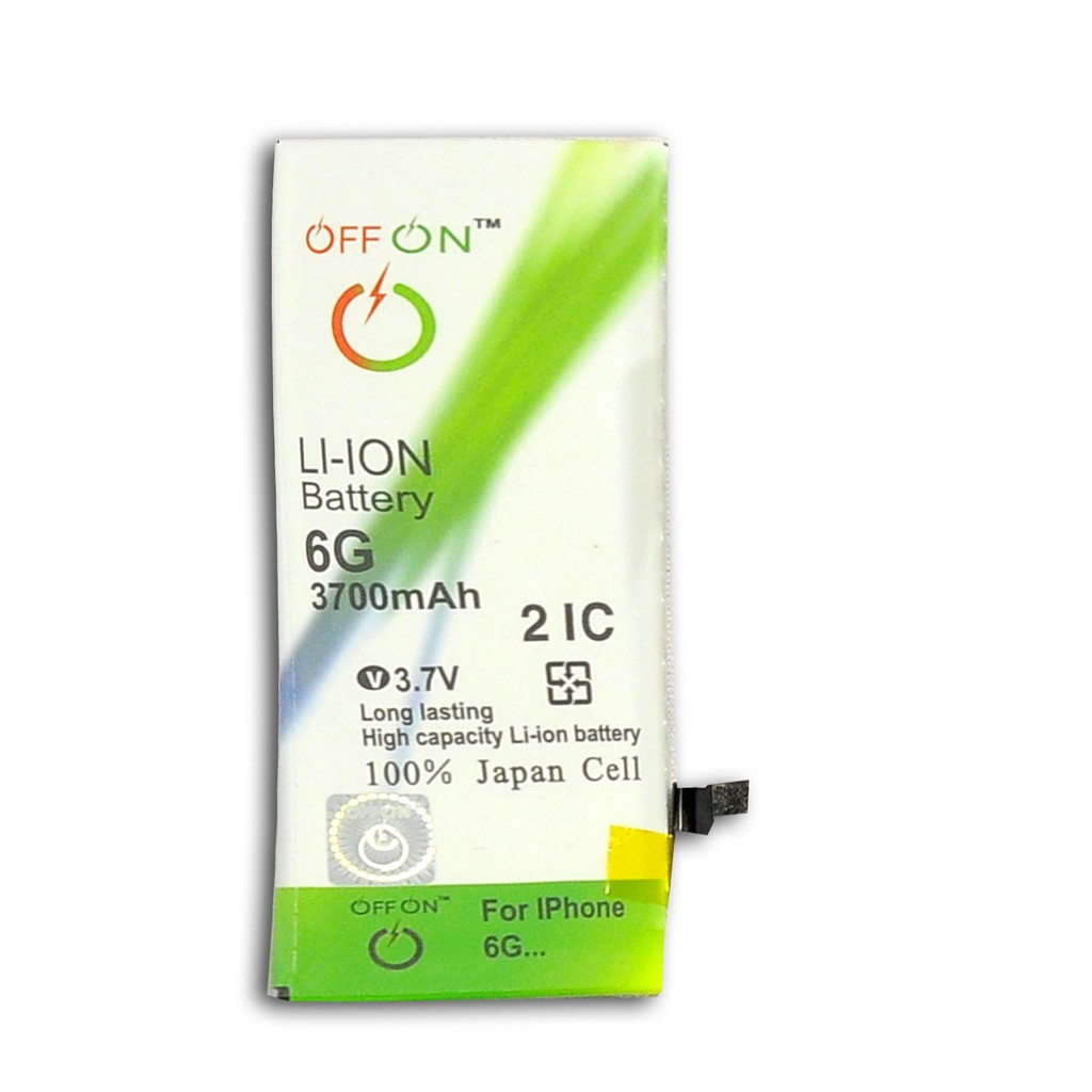 OFFON 6G Baterai Battery iPhone 6 6G Batre 6G Double Power