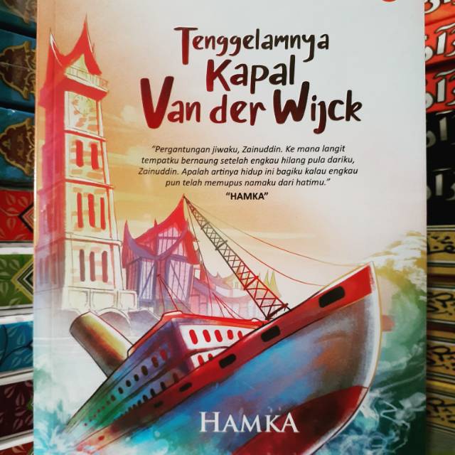 BUKU NOVEL TENGGELAMNYA KAPAL VAN DER WIJK HAMKA ED BARU