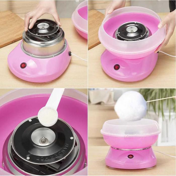 Myeon Mesin Pembuat Gulali Mesin Gulali Gula Kapas Cotton Candy Maker Mini