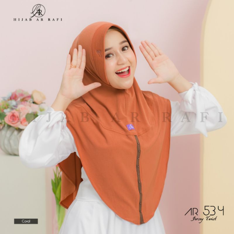 AR RAFI 534 | AR 534 | BERGO ARRAFI| HIJAB ARRAFI ORI