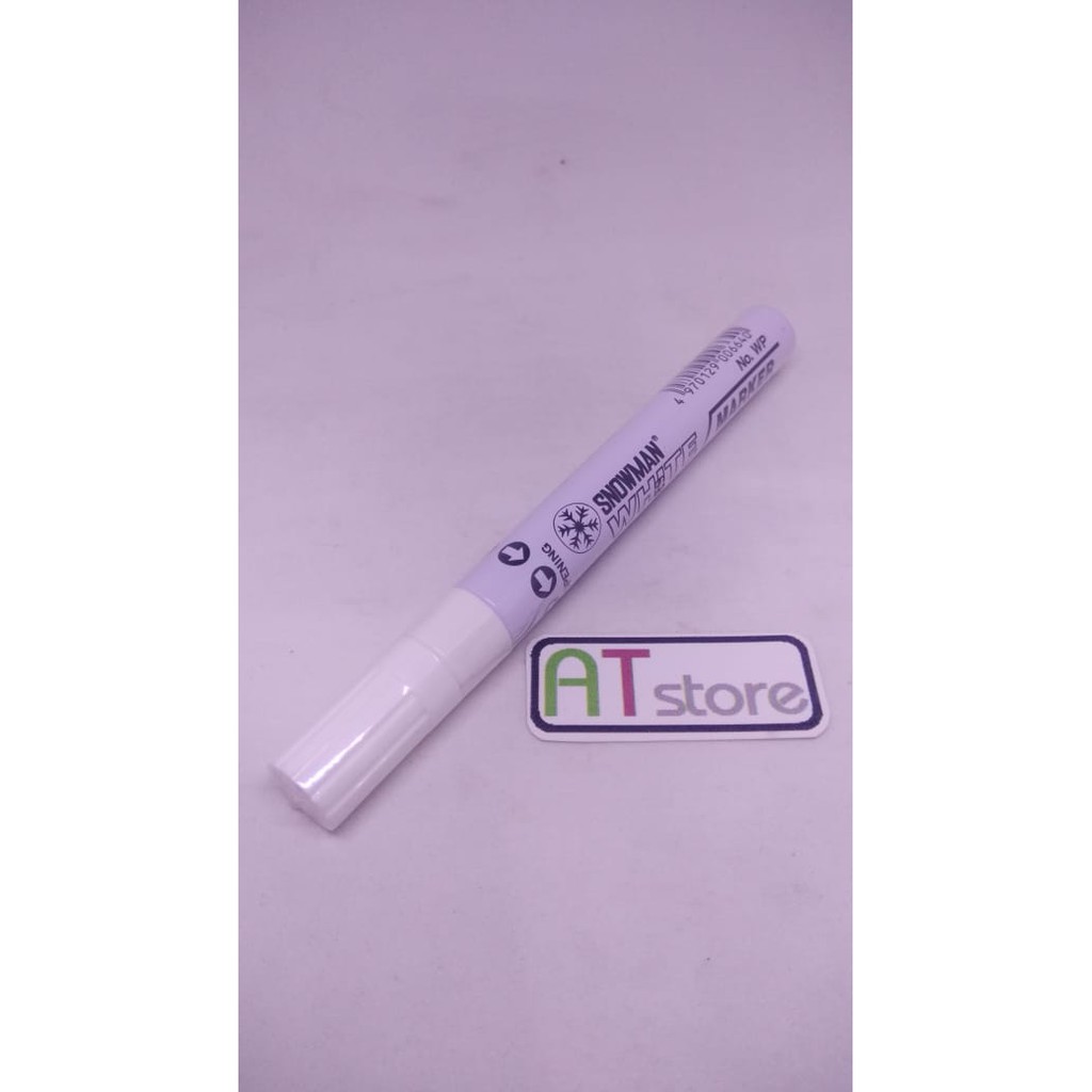 

Spidol Snowman White Permanent