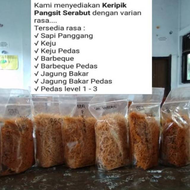 

Keripik Pangsit Serabut