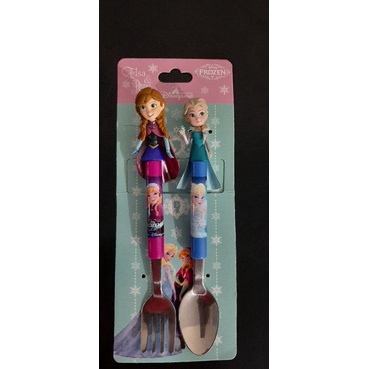 sendok garpu makan anak frozen original disneyland hongkong