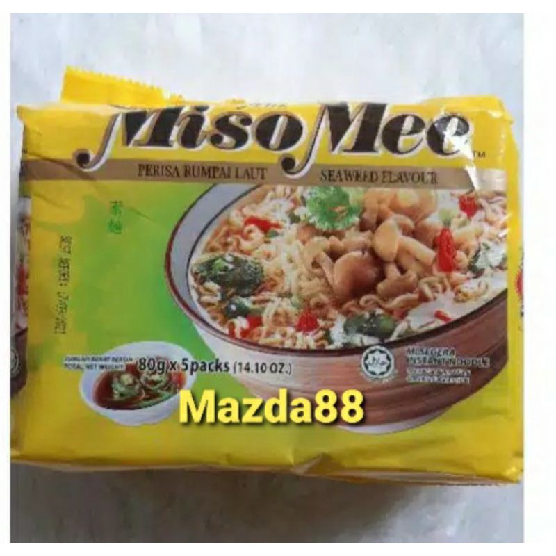 

Ibumee Miso Mee/ Misomee kuah rasa rumput laut