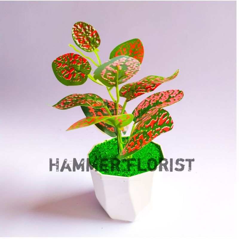 Bunga Artificial Bunga Hias Pajangan Bunga Dekorasi Rumah Meja Rangkain Bunga Pot Bunga D8-D1