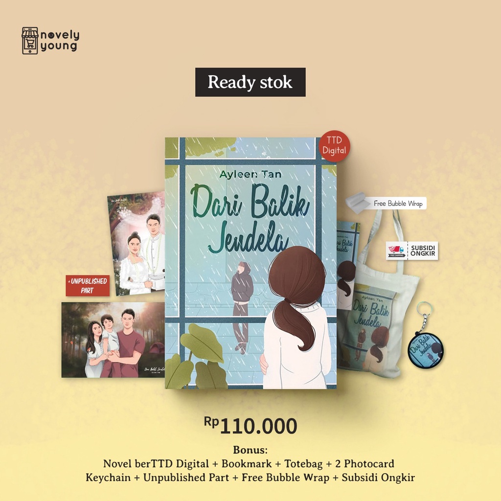 Novel Dari Balik Jendela - Ayleen Tan