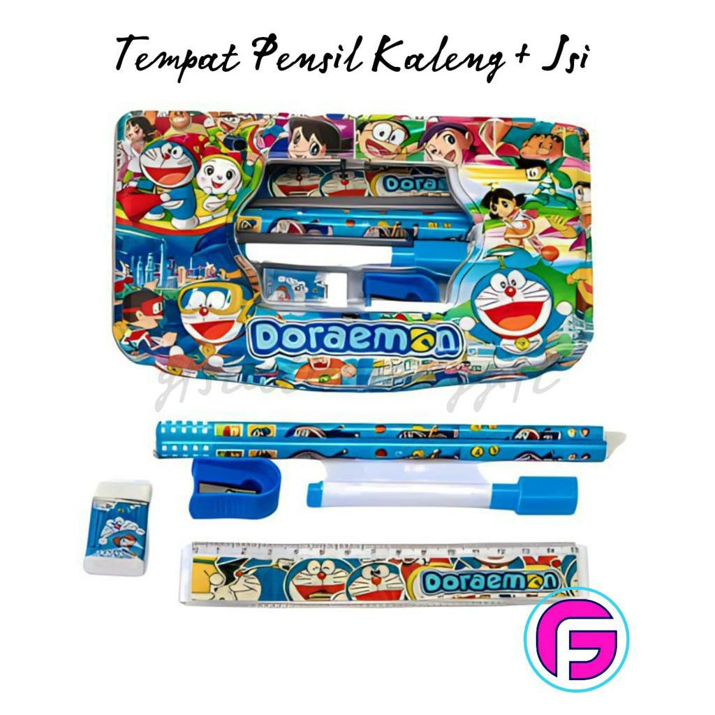 

Pensil Case Kaleng Anak Karkter + Isi / Tempat Pensil / Kotak Pensil CC-1008