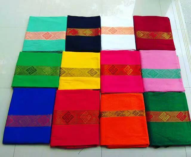 Cople baju tenun adat toraja bisa request warna