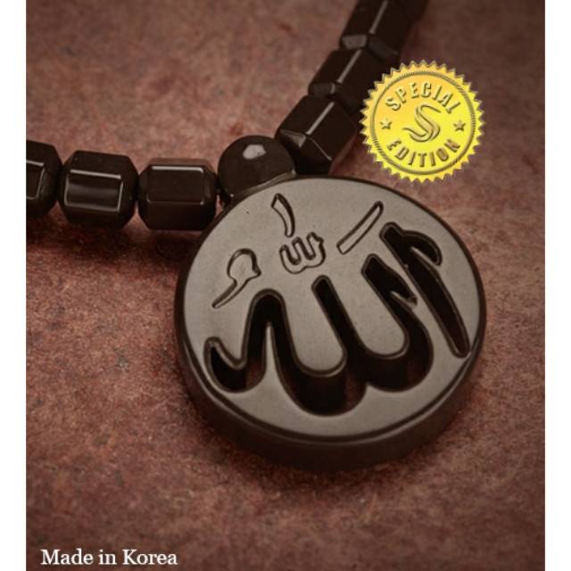 Bandul Kalung alsyva black jade - jisamunse - Ginsamyong - original korea - liontin al syva