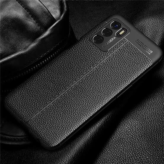 Autofocus Oppo A16 Silikon Case Hitam Black Softcase Lentur