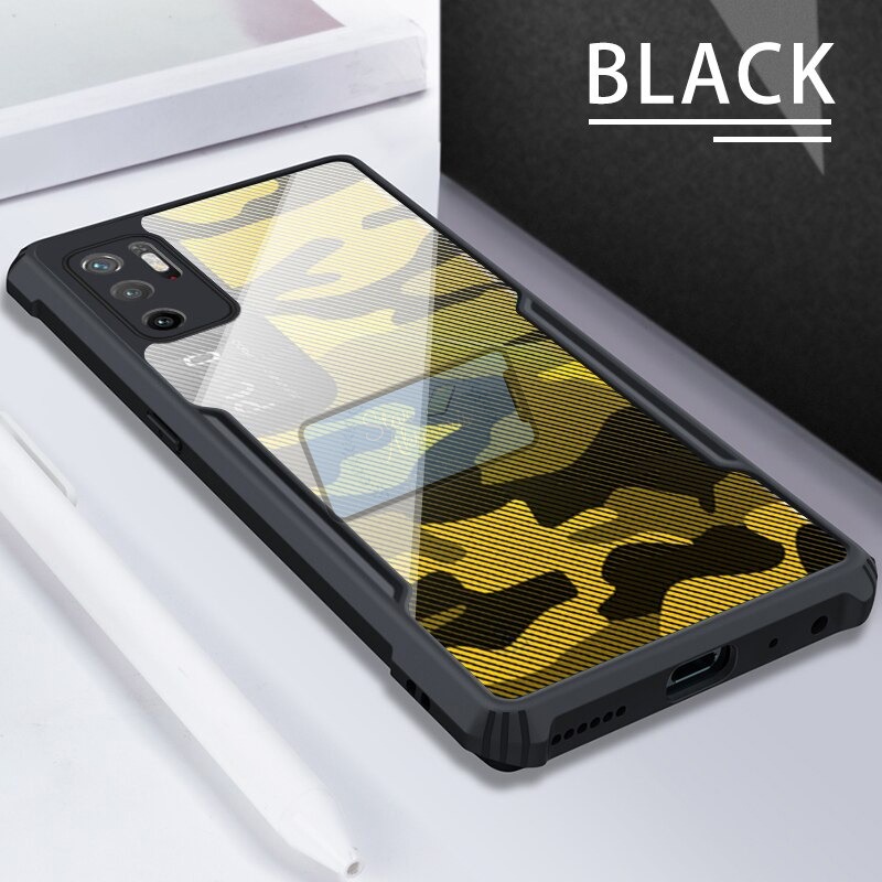 Poco M3 Pro 5G Rzants Military Original Hard Soft Bumper Case Rzants