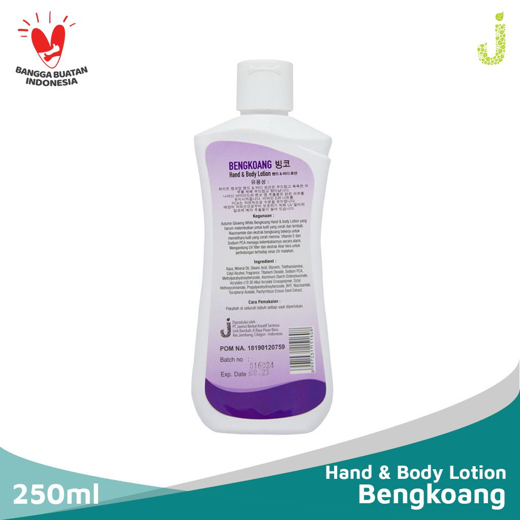 MINIGO Autumn Glowing White Bengkoang Hand&amp;Body Lotion 250 ml (BLBK)