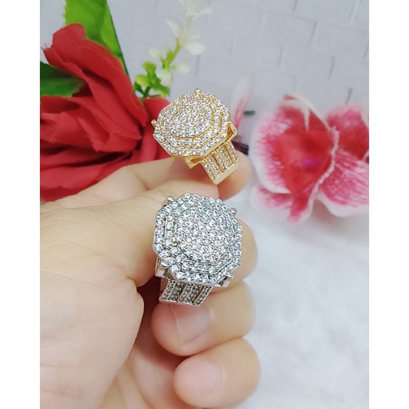 Cincin xuping permata full A0001-0003