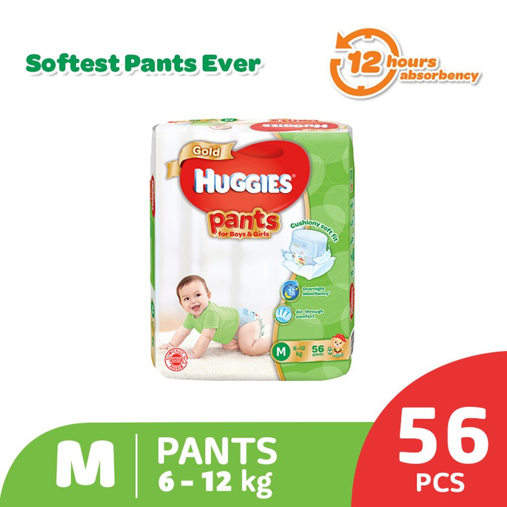 [Promo] Huggies Gold Pants Popok Celana M56