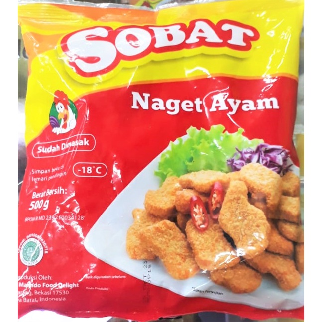 

Sobat Nugget Reguler 500gr