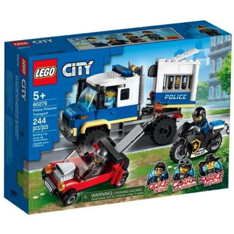 Lego City Truck Penjara Polisi dan Tahanan Kabur