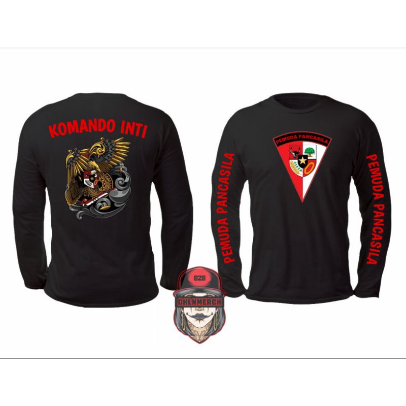 kaos/baju/t-shirt lengan panjang PEMUDA PANCASILA - komando inti