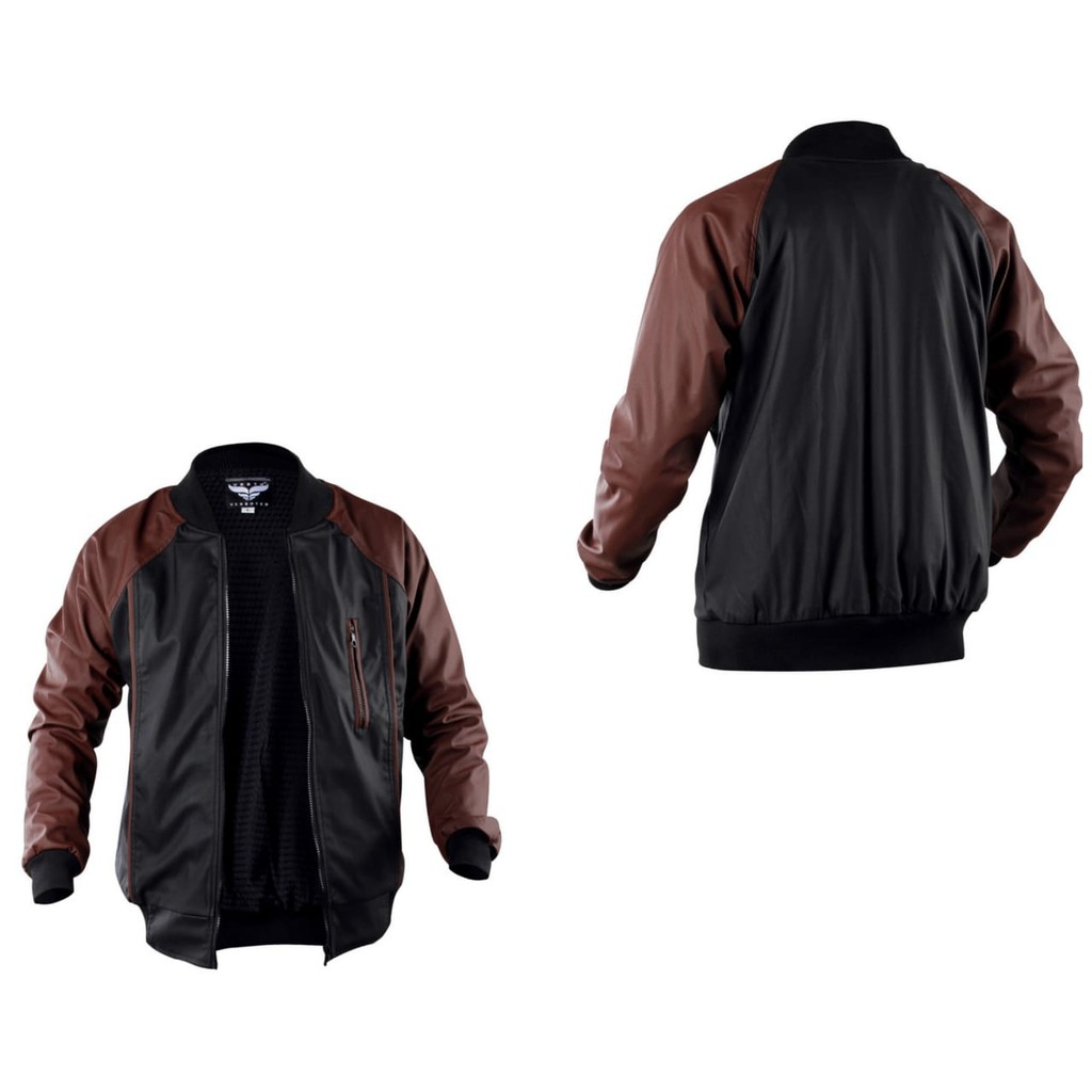 Jaket Semi Kulit Pria Terbaru jaket touring jacket motor L,XL,XXL,XXXL