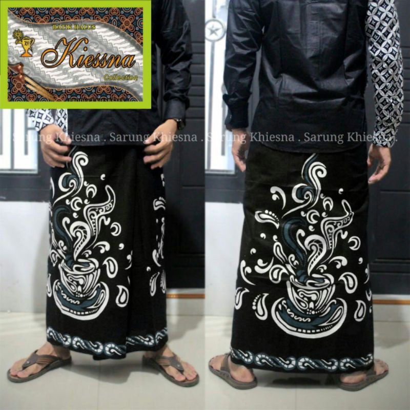 SARUNG KANG SANTRI | SARUNG BATIK MOTIF | SARUNG DEWASA | SARUNG SANTRI PRIA GUS AZMI WK21