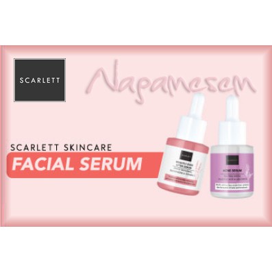 SCARLETT ACNE / BRIGHTLY EVER AFTER GLOWTENING SERUM WHITENING ORIGINAL 100% BPOM