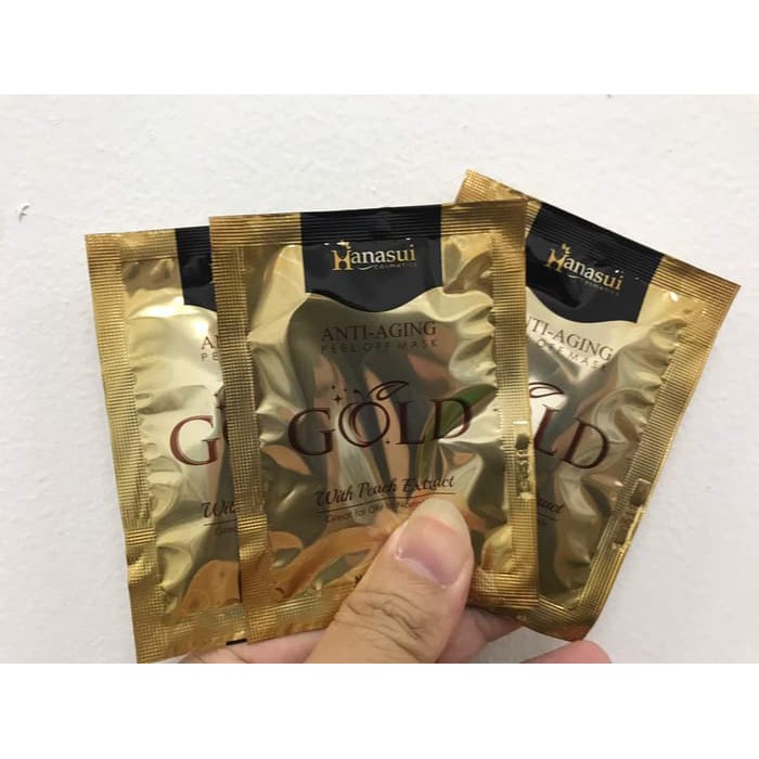 HANASUI GOLD | MASKER EMAS Hanasui | BPOM Perawatan Wajah Harga per Saset