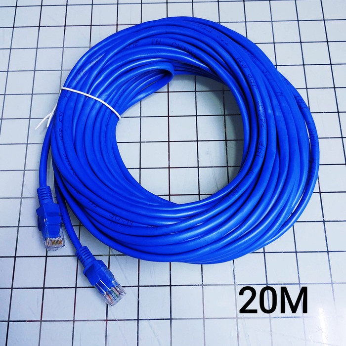 NYK Cat5 20m Ethernet Network Cable / Kabel LAN UTP CAT5e