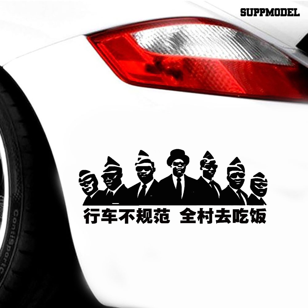 Stiker Motif Gambar Pria Afrika Warna Hitam Untuk Dekorasi Bodijendela Mobil