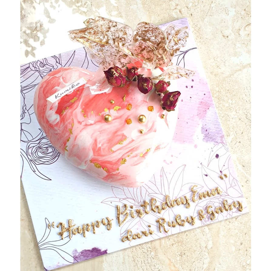 

Heart Entremet Cake | Mousse Cake