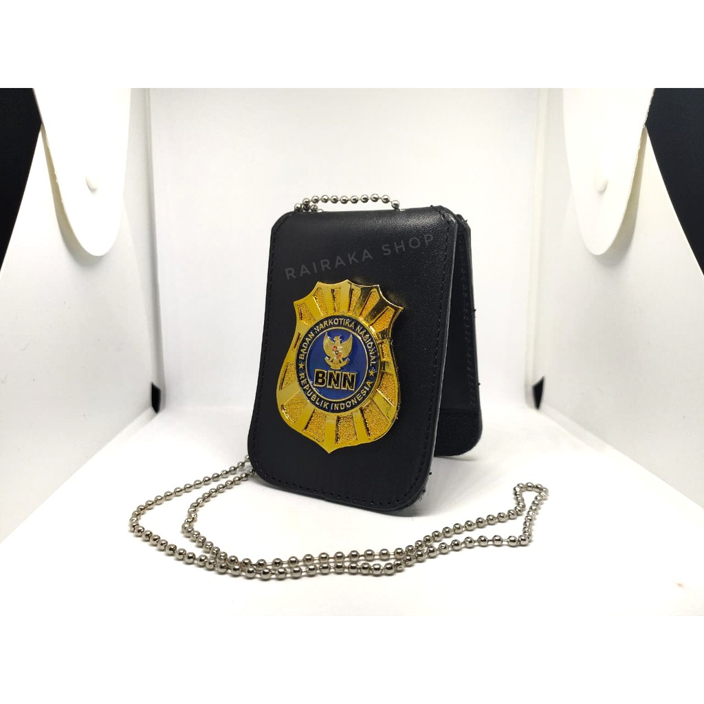 

HOLDER NAME TAG ID CARD KULIT BNN