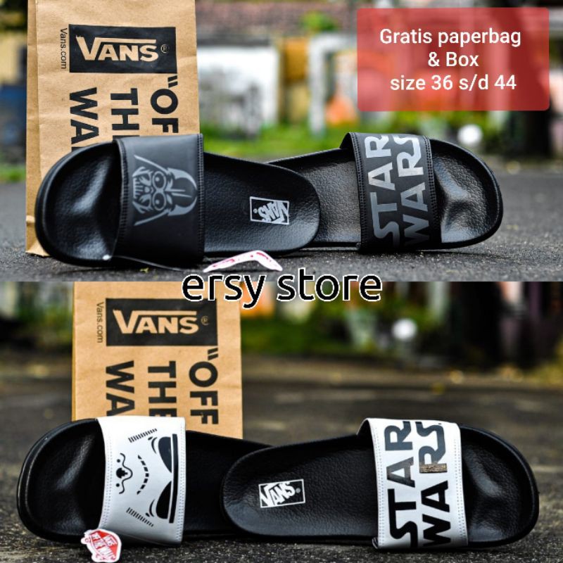  SANDAL  SLIDE VANS  MURAH PRIA  WANITA SENDAL FLIP FLOP 