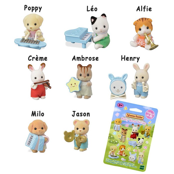 sylvanian families baby band