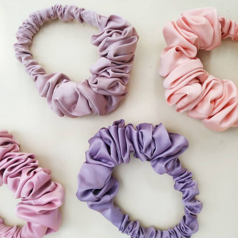 Bandana Bayi Scrunchie Wanita / Bando anak Ruffle / Headband baby