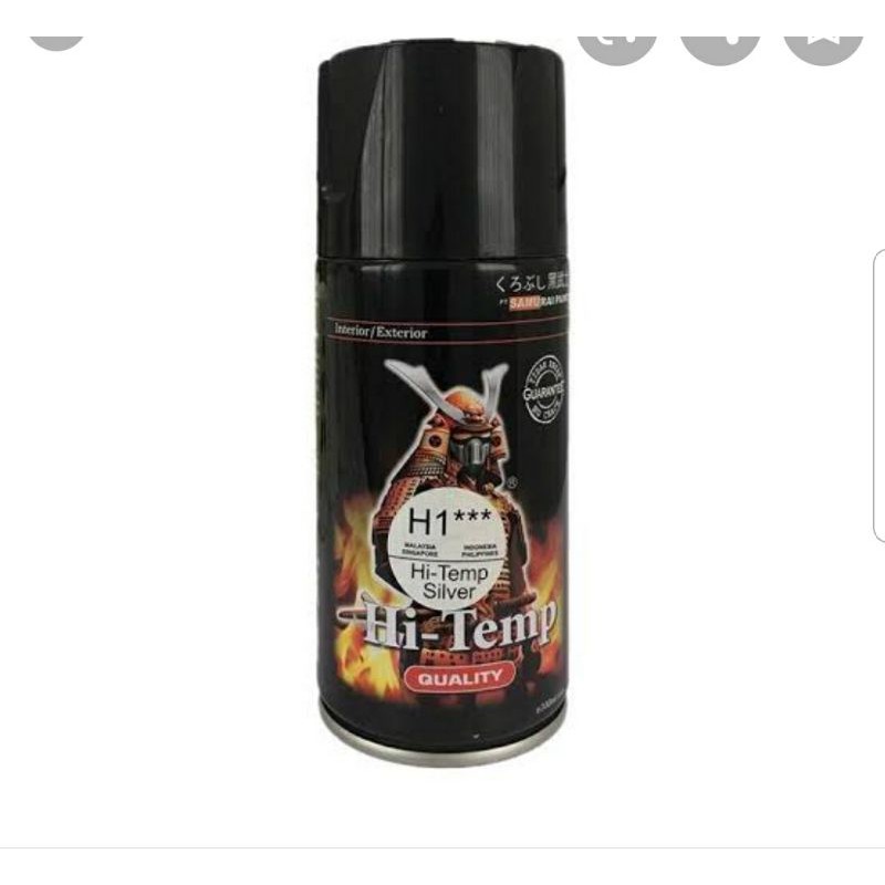 Cat Samurai Hi-Temp Silver