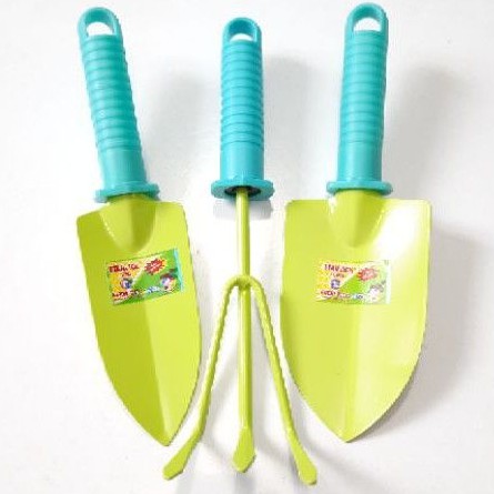 Garden Tools 3in1 1set Peralatan Berkebun Sekop Mini Garpu (A150)