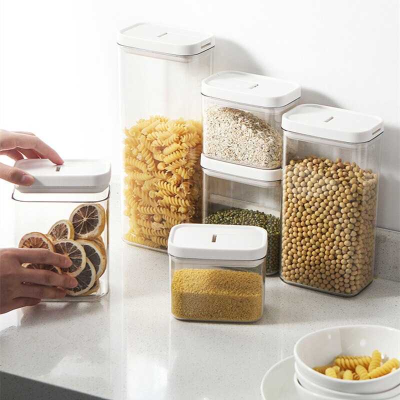 Toples Wadah Penyimpanan Makanan Food Storage Minimalis