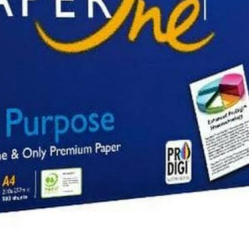 

☑ KERTAS A4 80gr PAPER ONE HVS 80 gr gram ➯