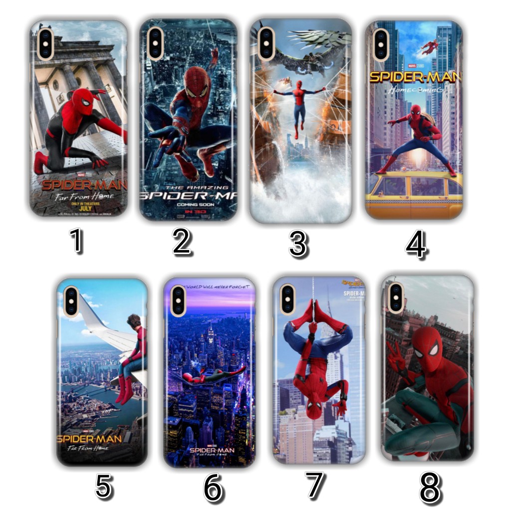 CUSTOM CASE 3D SPIDERMAN EDISI 2 REALME 5 PRO VIVO Y93 A5 2020 & ALL TYPE