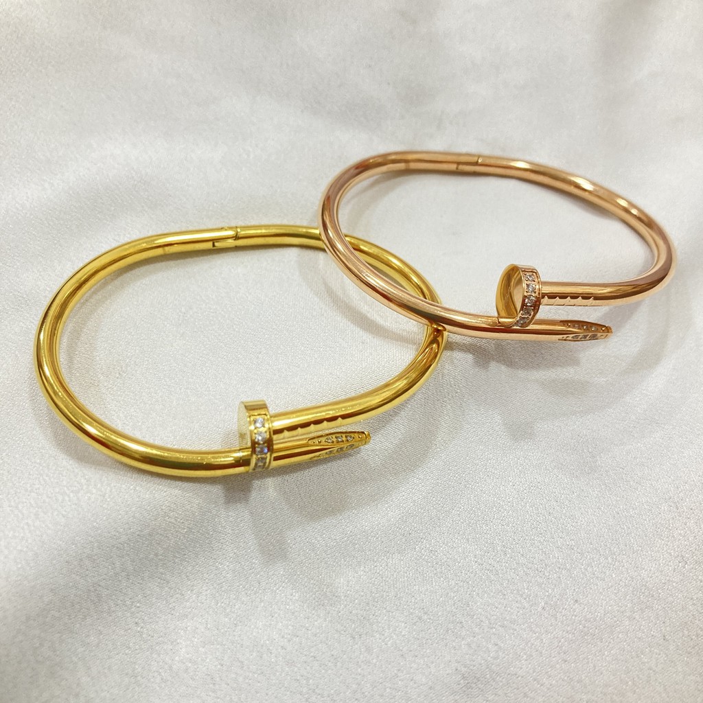 noin_acc Gelang Titanium Bangle Anti Karat Aksesoris Fashion