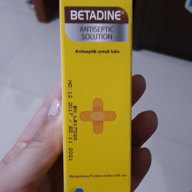 Betadine 15ml, 30ml dan 60ml