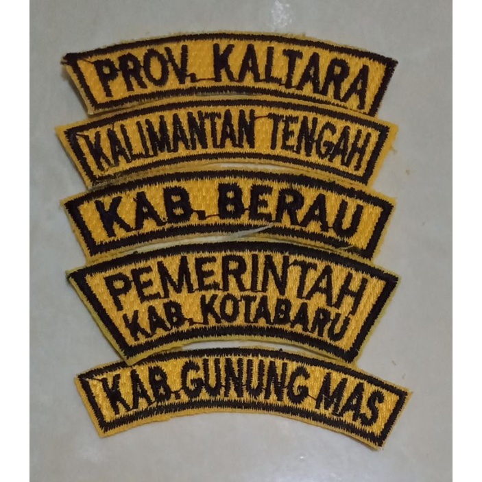 bet lokasi kota/kabupaten/ provinsi di kalimantan( minimal 10 biji)