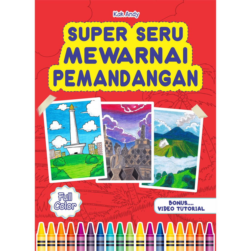 Paket Super Seru Mewarnai Crayon Shopee Indonesia