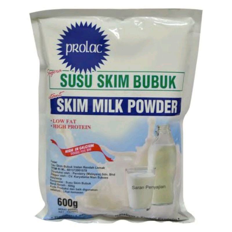 

PROLAC SUSU SKIM BUBUK / SKIM MILK POWDER 600gr