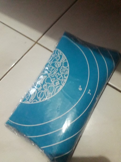 Alas Adonan Kue Silicone 50x40 Cm Mat Alas Kue Silicone