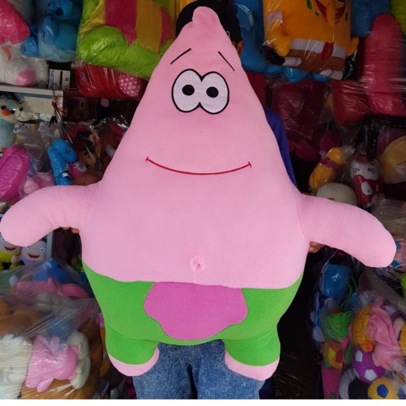BONEKA PATRICK SPONGBOB JUMBO BESAR KARAKTER MAINAN ANAK