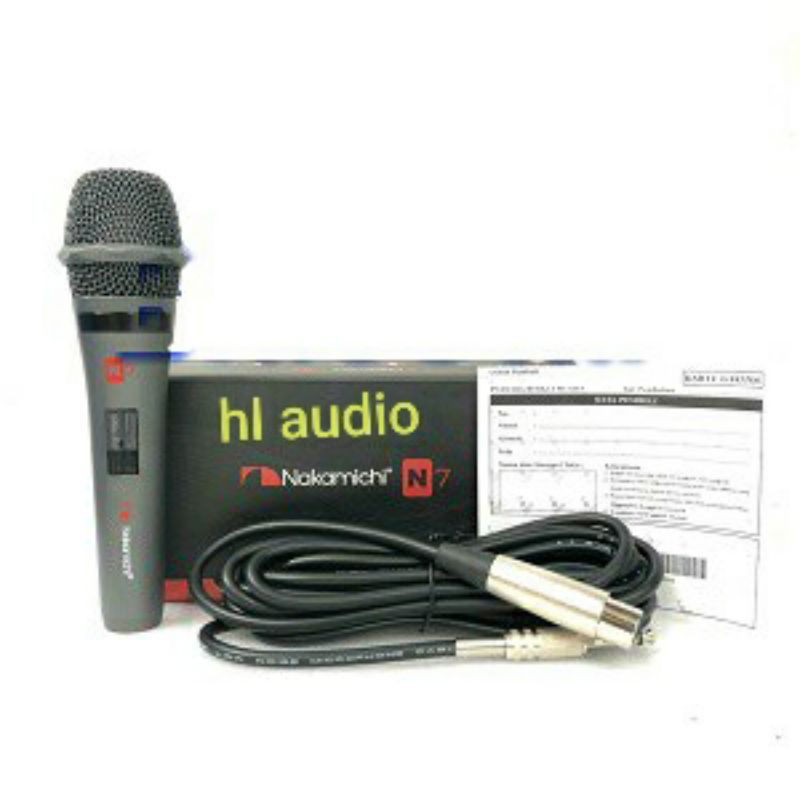 MIC KABEL NAKAMICHI N-8 ORIGINAL BERGARANSI
