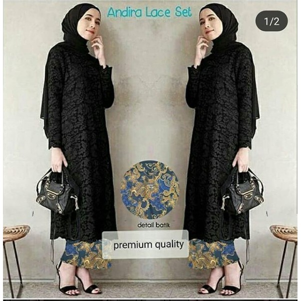 (DIJAMIN REALPICT) Tunik Brukat Corneli Gliter  ! TUNIK SIZE S  M L XL XXL XXXL JUMBO !! TUNIK PREMIUM LACE FARAH ANDIRA AMELIA LUCIA!!!