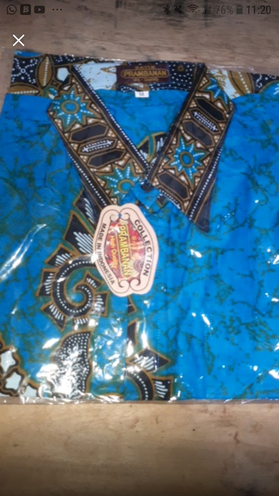 Bswart Batik Hrb026 Kenongo Hem Pendek Padi Pekalongan M L Xl Batik Pria