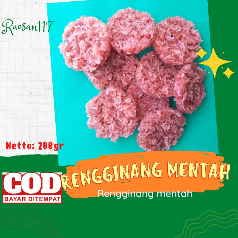 

Rengginang mentah