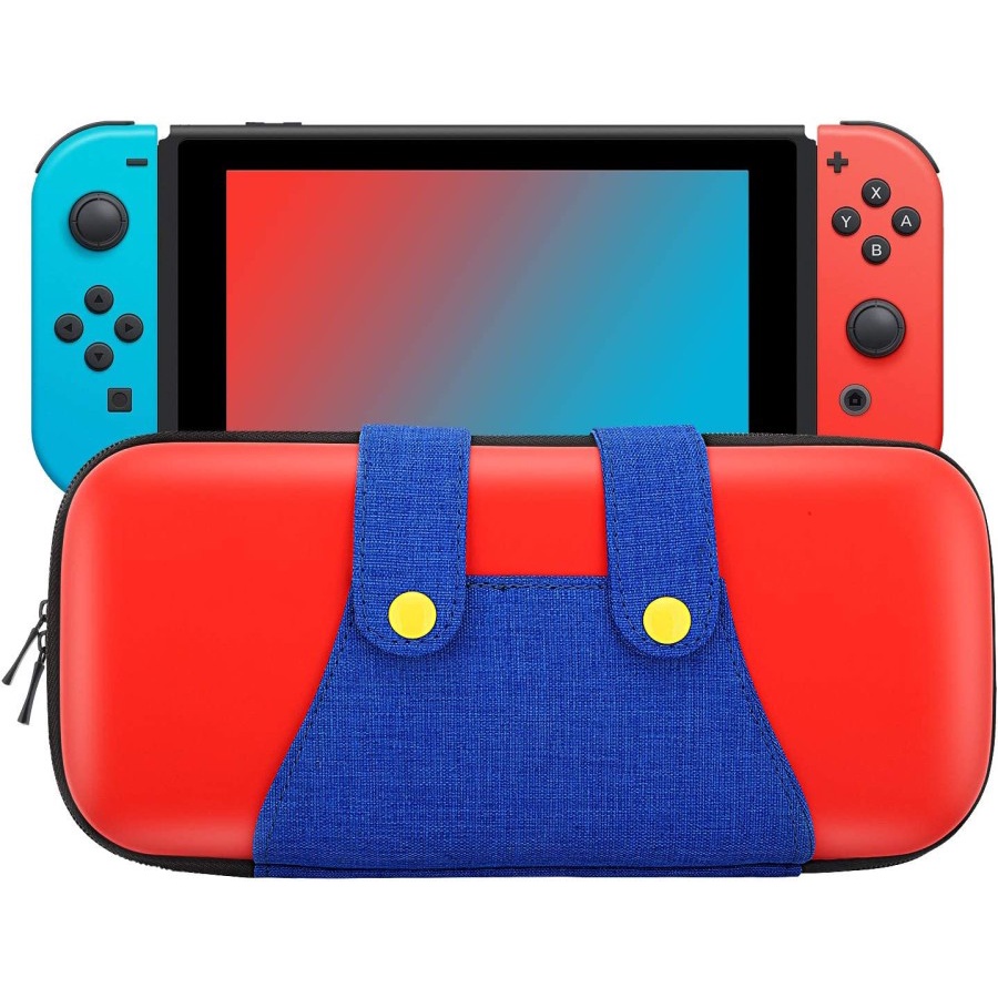 Hard Pouch Carry Case Storage Bag Tas Mario for Nintendo Switch 2 Oled